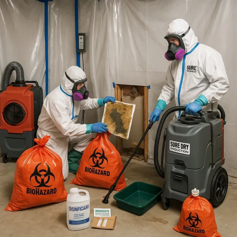 Contaminated Water Handling Protocols process in Reynoldsburg, OH