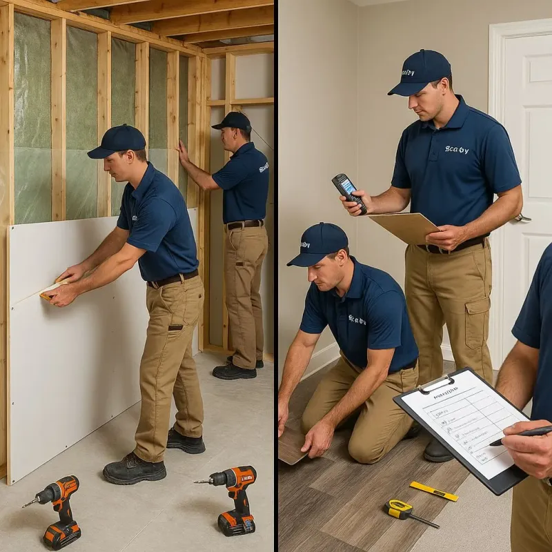 Repairs and Reconstruction process in Reynoldsburg, OH