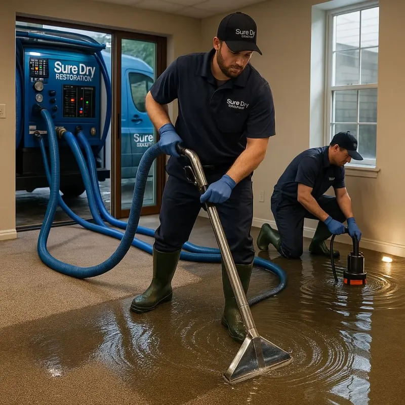 Water Extraction and Removal process in Reynoldsburg, OH